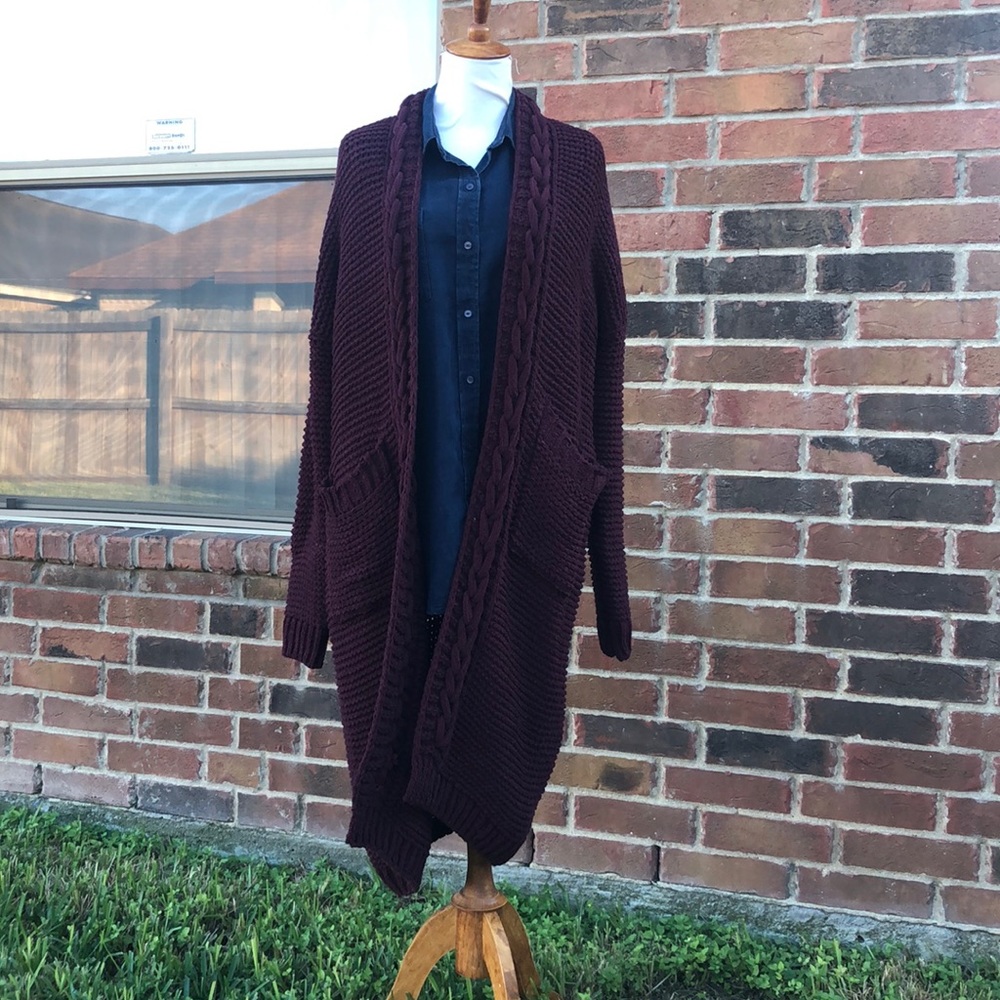 Super Comfy Long Open Cardigan